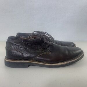 Kenneth‎ Cole Reaction Desert Sun Chukka Boots Men's 9.5M Brown Leather Casual